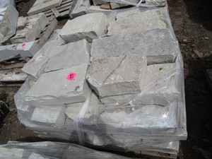lot 162 image: Mixed Limestone wall stone...