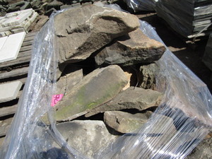 lot 176 image: Natural stone, irregular...