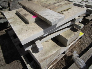 lot 187 image: Mixed Natural stone, 48x12x6, 36...