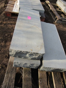 lot 29 image: Blue Stone step, 36x14x6, qty 3...