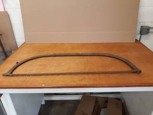 lot 25 image: Large Antique Tree Saw