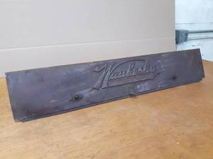 lot 30 image: Waukesha Embossed Side Panel