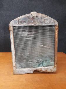 lot 122 image: Antique Twin City Minneapolis Moline Tractor Radiator