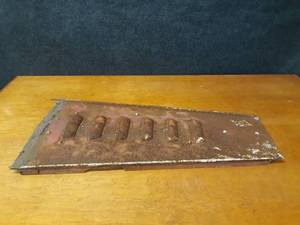 lot 162 image: Vintage Truck Louvered Hood Piece