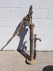 lot 98 image: Antique A.Y. McDonald Well Pump - Dubuque Iowa