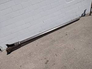 lot 103 image: Vintage Cast Iron Octagon Lamppost - 143 Tall