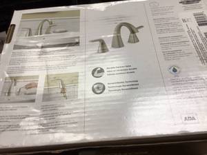 Elmbrook 8 in. Widespread 2-Handle Bathroom Faucet in Brushed Nickel by KOHLER