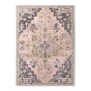Damask Tufted Vintage Wool Rug - Threshold- open box not used
