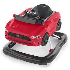 Bright Starts 3 Ways To Play Walker Ford Mustang - Red- not used