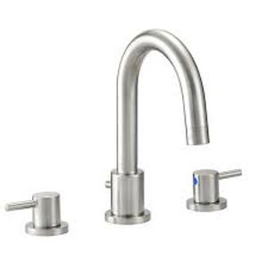 Eastport 8 in. Widespread 2-Handle Bathroom Faucet in Satin Nickel by Design House
