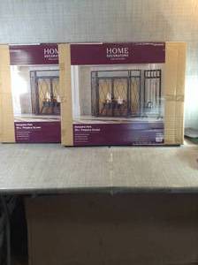 kempston park 50in fireplace screen-not used-set of 2