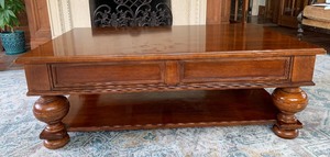 lot 4 image: Martha Stewart Signature Coffee Table with Drawers