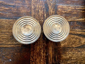 lot 33 image: Pair Vintage Gorham Sterling Silver Weighted Candle Holders