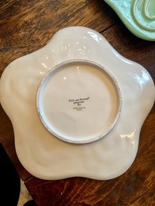 lot 43 image: Set 12 Fitz & Floyd Living Color Canape Plates