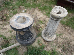 Bird Bath Stands