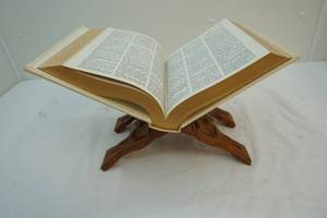 Holy bible, stand