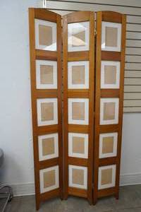 Room divider photo frame