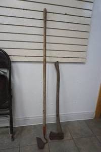 Axe, garden hoe
