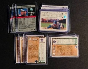 lot 49 image: lot of 17 Garry Sheffield Cards ( including Rookies )