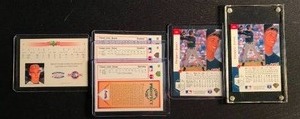 lot 62 image: lot of 6 Chipper Jones Cards ( including 2 SP Rookies )