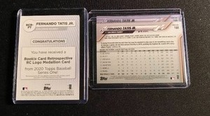 lot 67 image: Lot of 3 Fernando Tatis JR. Cards