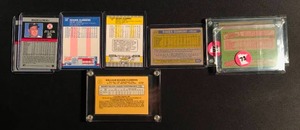lot 72 image: Lot of 8 Rodger Clemens Cards ( including Rookies )