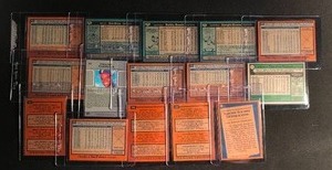 lot 86 image: lot of 15 Vintage Hall of Famer Baseball Cards ( including rookies )