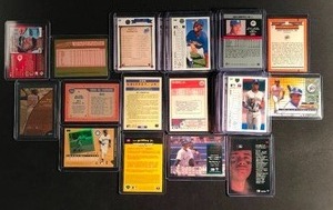 lot 89 image: Lot of 31 Ken Griffey Jr cards