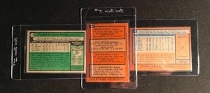 lot 95 image: Lot of 3 Vintage Rookie Cards ( Paul Molitor, Eddie Murray, Ozzie Smith )