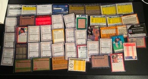 lot 102 image: Lot of 49 Baseball Cards ( including superstars )