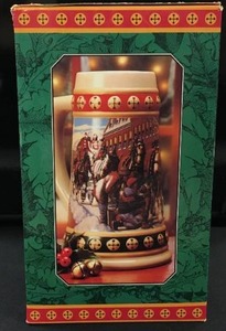lot 127 image: 1994 Budweiser Holiday Stein