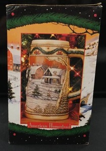 lot 129 image: 1996 Budweiser Holiday Stein