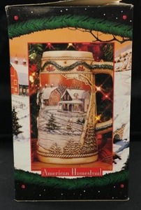 lot 130 image: 1996 Budweiser Holiday Stein