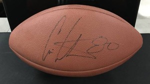 lot 138 image: Chris Carter Autographed football