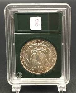 lot 10 image: 1889 MORGAN SILVER DOLLAR