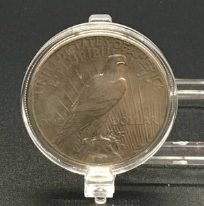 lot 15 image: 1928 PEACE SILVER DOLLAR
