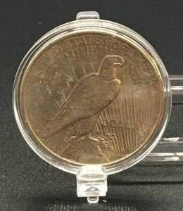 lot 19 image: 1922 PEACE SILVER DOLLAR