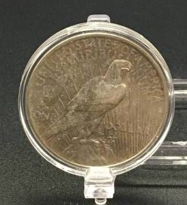 lot 22 image: 1924 PEACE SILVER DOLLAR