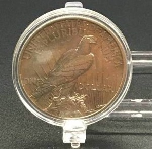 lot 23 image: 1921 PEACE SILVER DOLLAR
