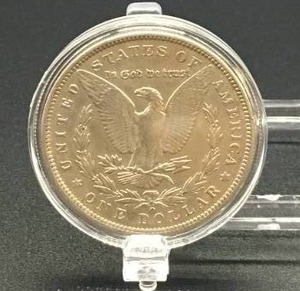 lot 26 image: 1891 MORGAN SILVER DOLLAR