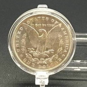 lot 38 image: 1891 MORGAN SILVER DOLLAR