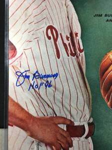 lot 151 image: Jim Bunning Autographed 16x20 Photo