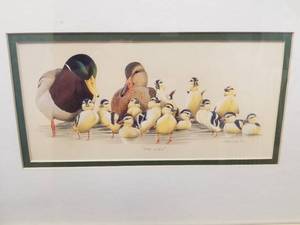 lot 88 image: Vibrant Duck Print by Art LaMay Studios- The Kids