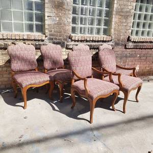 lot 16 image: Fabulous Set of Chic Milling Road Dining Chairs