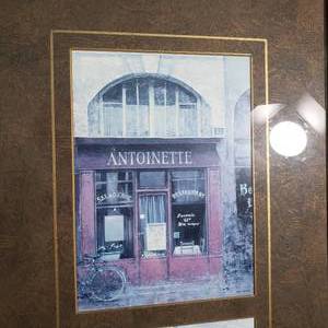 lot 69 image: French Avenue Framed prints
