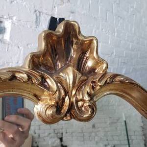 lot 55 image: Huge Extravagant Gilt Mirror