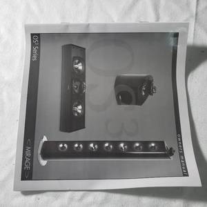 lot 105 image: Mirage OS3 Surround Sound Set