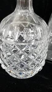 lot 92 image: Collection of Crystal Decanters