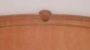 lot 14 image: Bernhardt Double Poster King Headboard