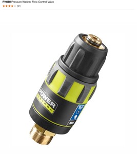 lot 28 image: RYOBI PRESSURE WASHER FLOW CONTROL VALVE. SEE PICTURES